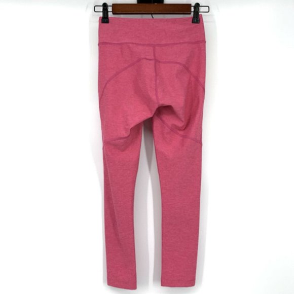 Outdoor Voices Flamingo Pink Crop Warm Up Leggings - Picture 8 of 10